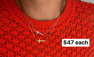 Cross waterproof necklace