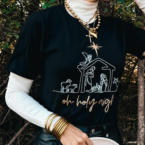 Oh holy night tshirt