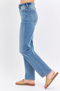 JUDY BLUE High Waist Straight Jeans