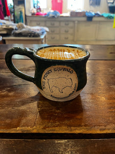 Funky Buffalo ceramic coffee mug