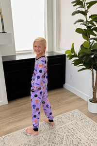 PREORDER: Matching Halloween Jogger Pajama Set in Four Prints