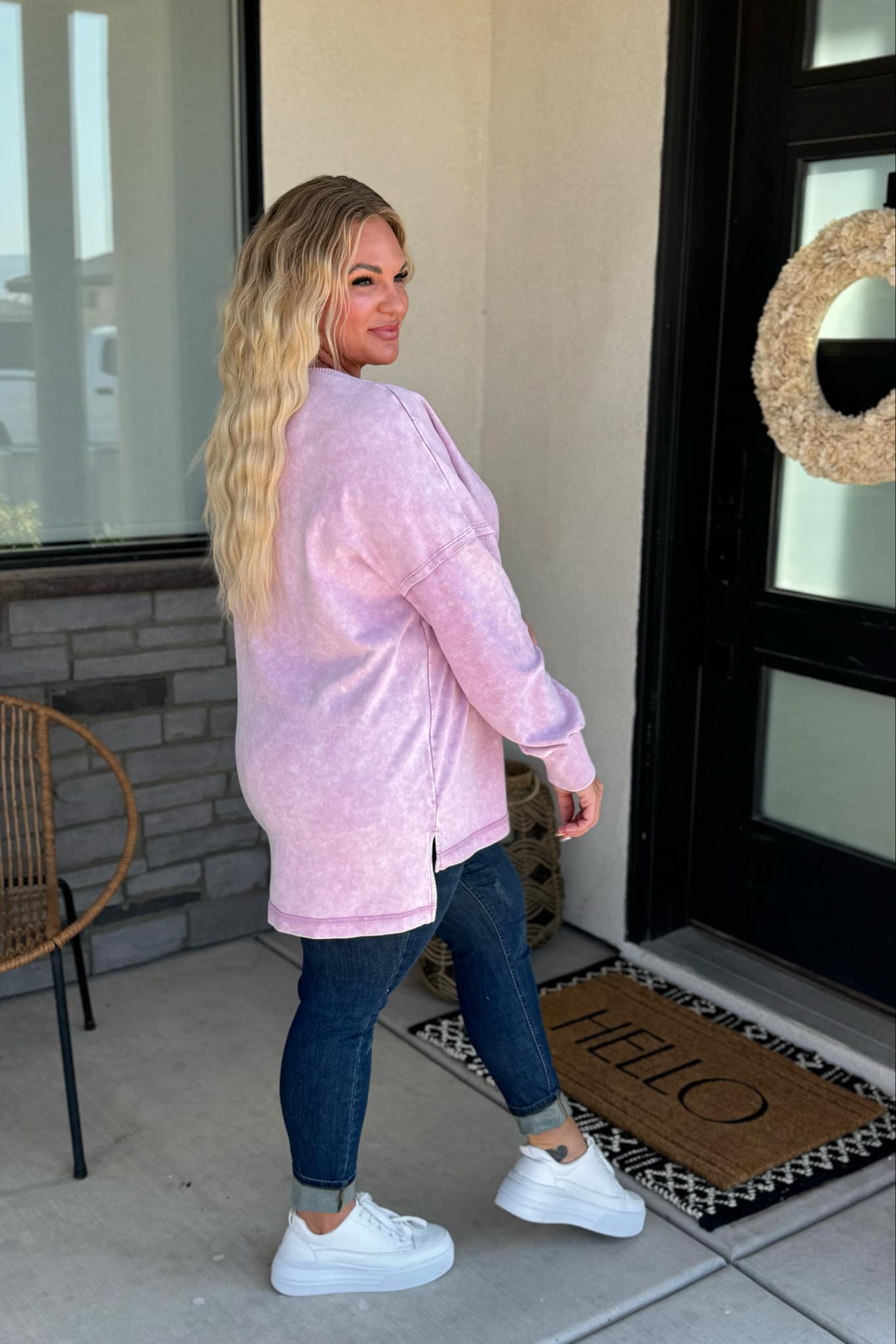 PREORDER: Luna Mineral Wash Sweatshirt in Two Colors