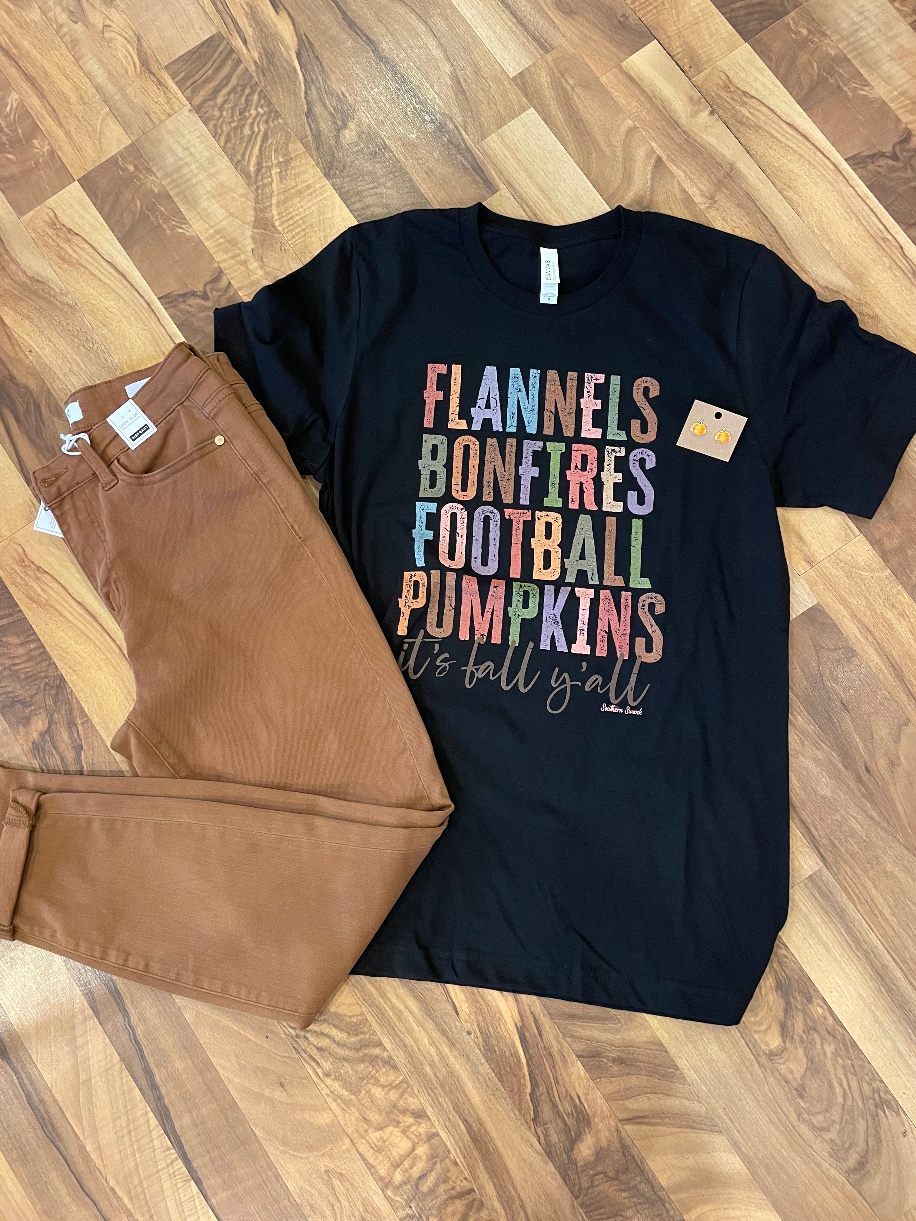 Flannels bonfires football pumpkins, its fall y’all ￼