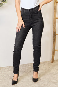 Judy Blue Tummy Control Black Wash Skinny