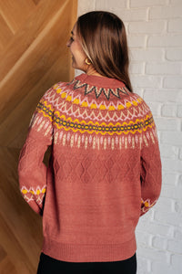 Cozy Chalet Fair Isle Sweater