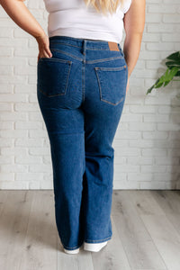 JUDY BLUE: Hazel High Rise Vintage Wide Leg Jeans