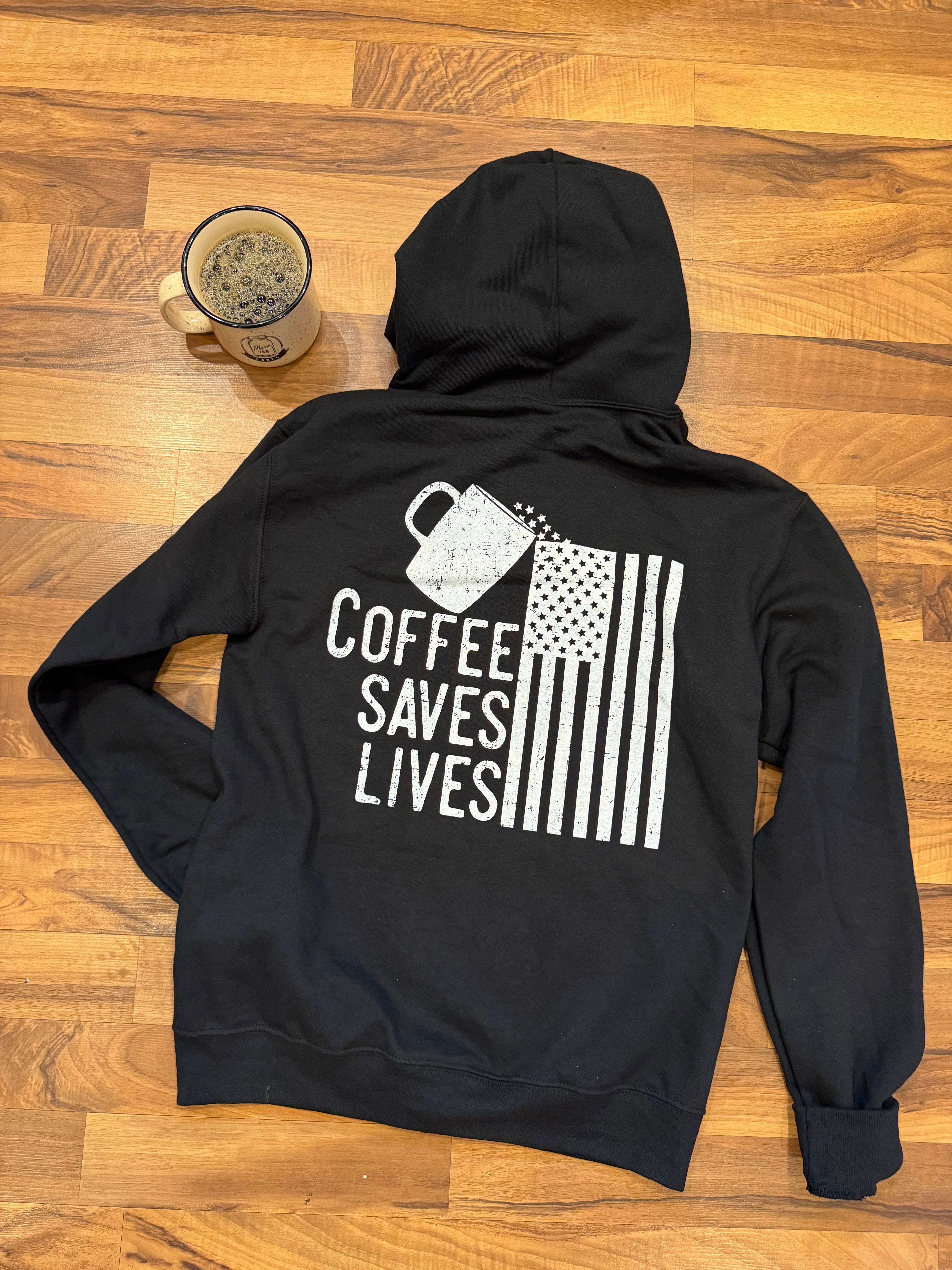 Coffee Saves Lives hoodie