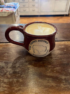 Funky Buffalo ceramic coffee mug