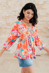 In Other Words, Hold My Hand V-Neck Blouse