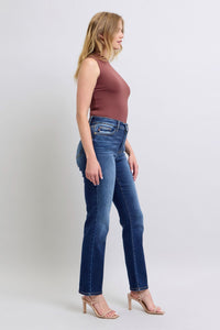 JUDY BLUE: Straight Leg Jeans