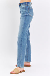 JUDY BLUE High Waist Straight Jeans