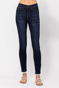 JUDY BLUE: High Waist Handsand Skinny Jeans