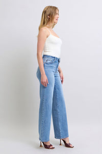 JUDY BLUE: Wide Leg Jeans