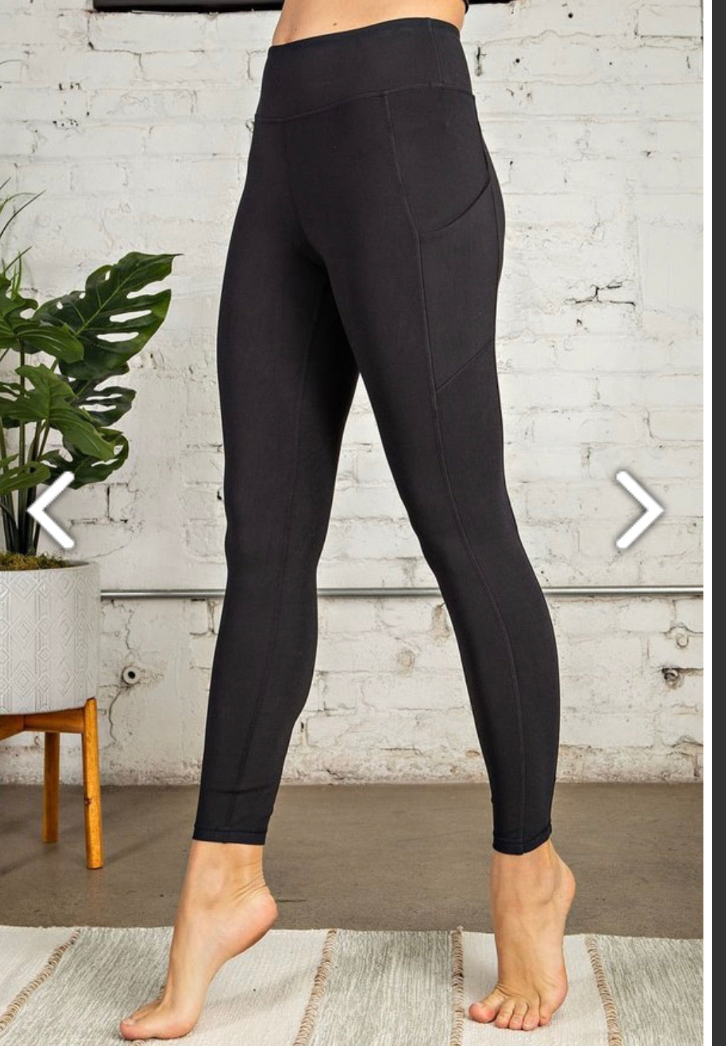Leggings—high waisted: WITH SIDE POCKETS